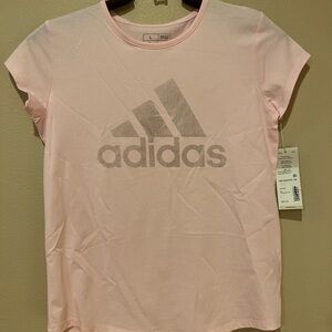 Adidas Clear Pink Essential Tee